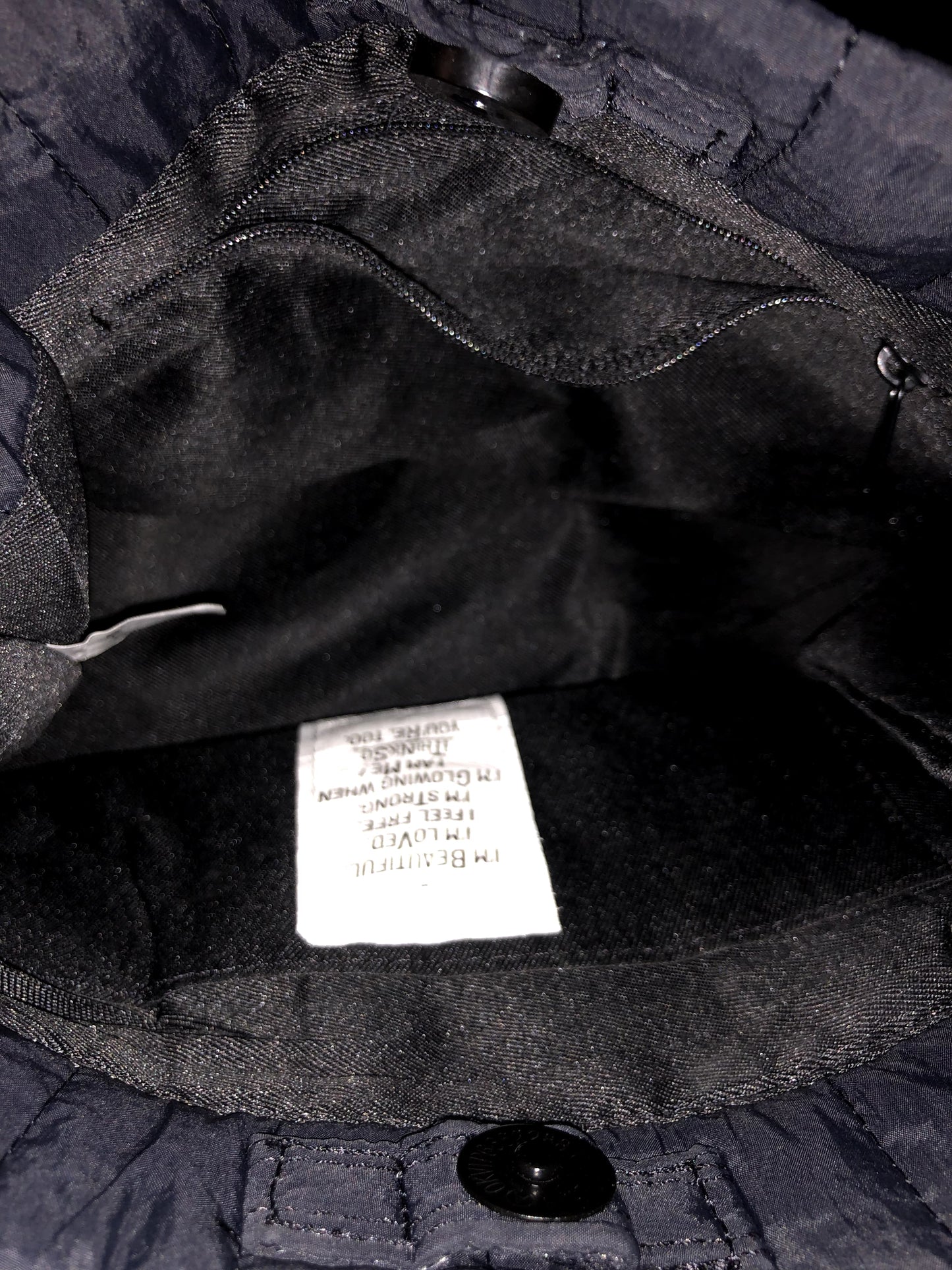 BUTTON TOTE