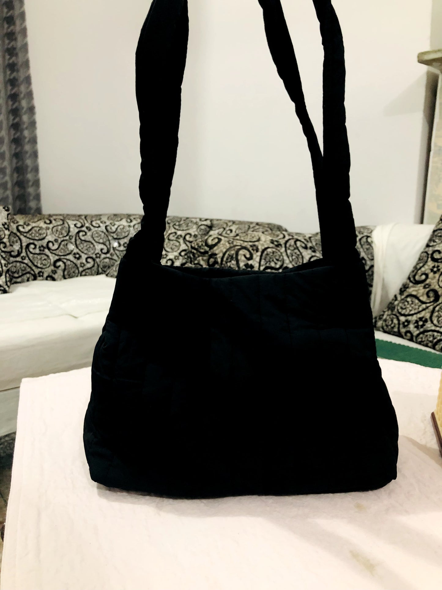 BUTTON TOTE
