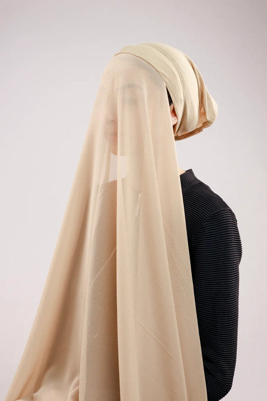 PRE-SEWN INSTANT GEORGETTE- SKIN