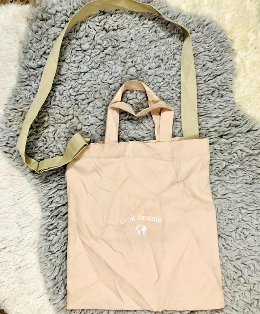 BUTTON TOTE BAG